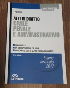 Atti Di Diritto Civile Penale E Amministrativo