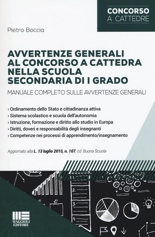 Avvertenze Generali Al Concorso A Cattedra Nella Scuola Secondaria Di …
