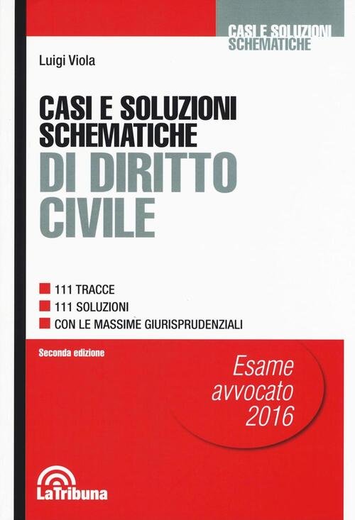 Casi E Soluzioni Schematiche Di Diritto Civile