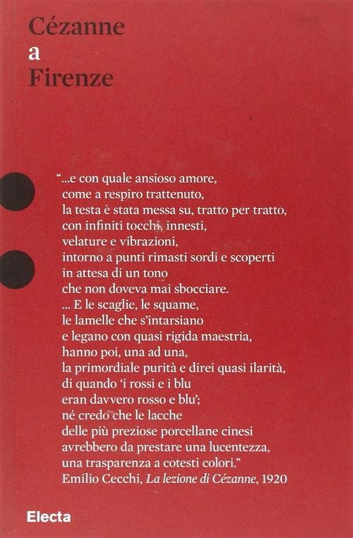 Cezanne A Firenze