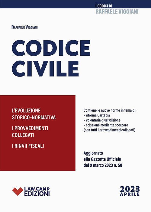 Codice Civile. Aprile 2023 | Immagine principale
