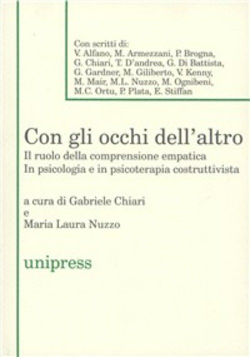 Con Gli Occhi Dell'altro. Il Ruolo Della Comprensione Empatica In …