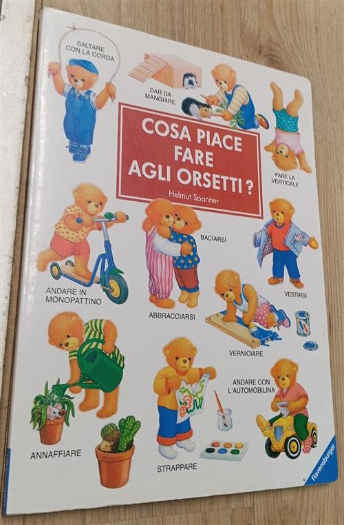 Cosa Piace Fare Agli Orsetti? Helmut Spanner Ravensburger 1999