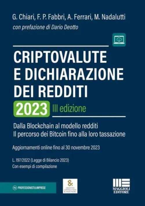 Criptovalute E Dichiarazione Dei Redditi. Dalla Blockchain Al Modello Redditi: