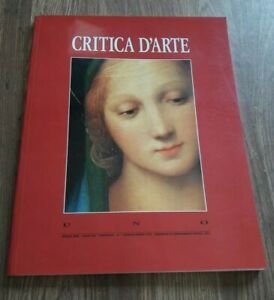 Critica D'arte Uno Rivista Trimestrale Dell'università Internazionale