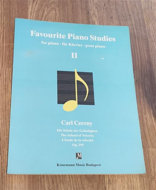 Czerny: Favourite Piano Studies Op.299 Carl Czerny Konemann 1997