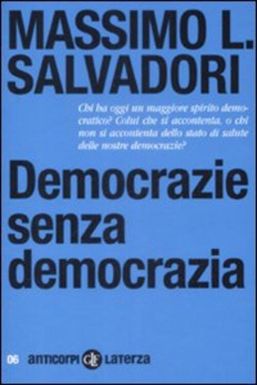 Democrazie Senza Democrazia
