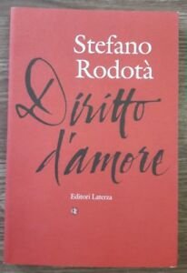Diritto D'amore Stefano Rodota Laterza 2015 | Immagine principale