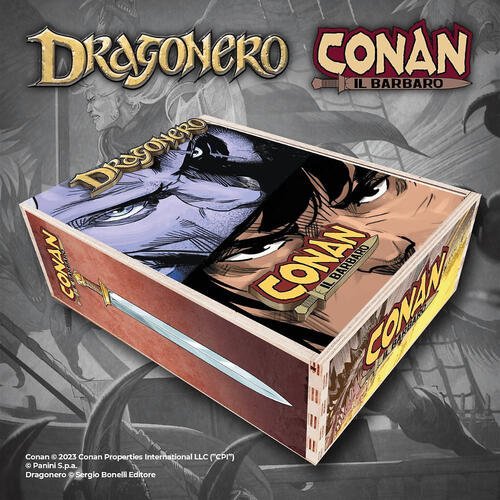 Dragonero-Conan Il Barbaro. Box Legno. Con Mappa Hyboriana E Mappa …