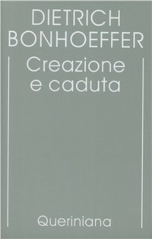 Edizione Critica Delle Opere Di D. Bonhoeffer. Ediz. Critica. Vol. …