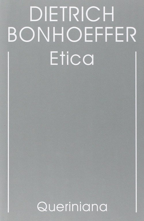 Edizione Critica Delle Opere Di D. Bonhoeffer. Ediz. Critica. Vol. …