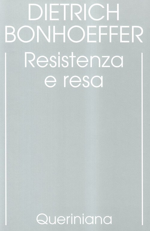 Edizione Critica Delle Opere Di D. Bonhoeffer. Ediz. Critica. Vol. …