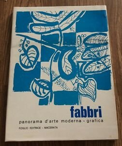 Fabbri Panorama D'arte Moderna Grafica Foglio Editrice