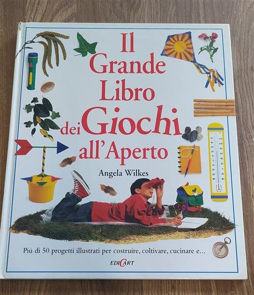 Il Grande Libro Dei Giochi All'aperto Angela Wilkes Edicart 1997