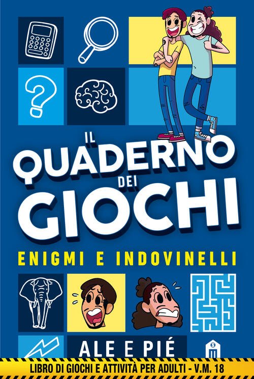 Il Quaderno Dei Giochi. Enigmi E Indovinelli. Libro Di Giochi … | Immagine principale