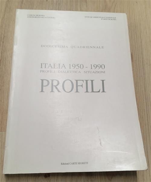 Italia 1950-1990. Profili Dialettica Situazioni. Profili. | Immagine principale