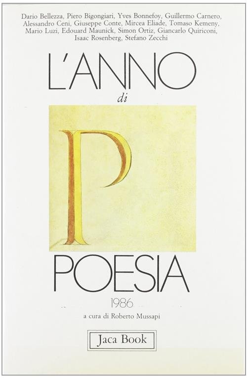L'anno Di Poesia 1986 | Immagine Gallery 2