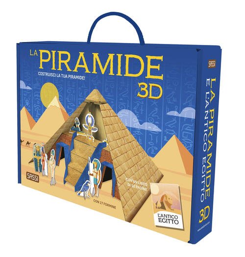 L'antico Egitto. La Piramide 3D. Con 17 Formine