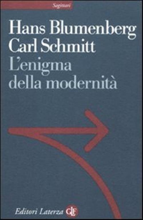L' Enigma Della Modernita. Epistolario 1971-1978 E Altri Scritti Hans …