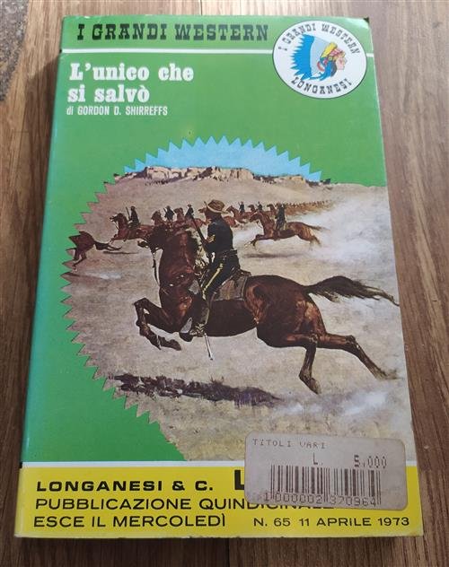 L'unico Che Si SalvÚ. I Grandi Western