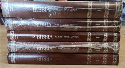 La Bibbia. Antico E Nuovo Testamento In 5 Volumi.