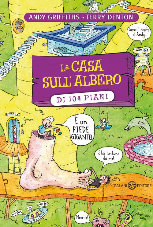 La Casa Sull'albero Di 104 Piani Andy Griffiths Salani 2025