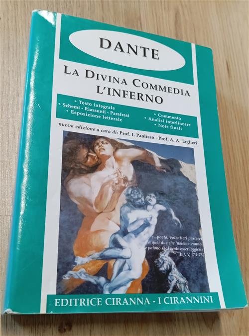 La Divina Commedia. Inferno Dante Alighieri Ciranna Editrice 2001