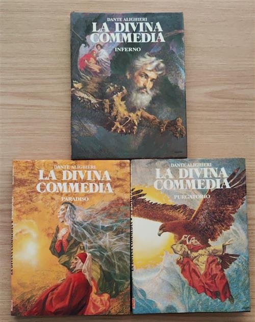 La Divina Commedia Inferno Paradiso Purgatorio Dante Alighieri Famiglia Cristi