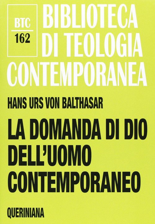 La Domanda Di Dio Dell'uomo Contemporaneo