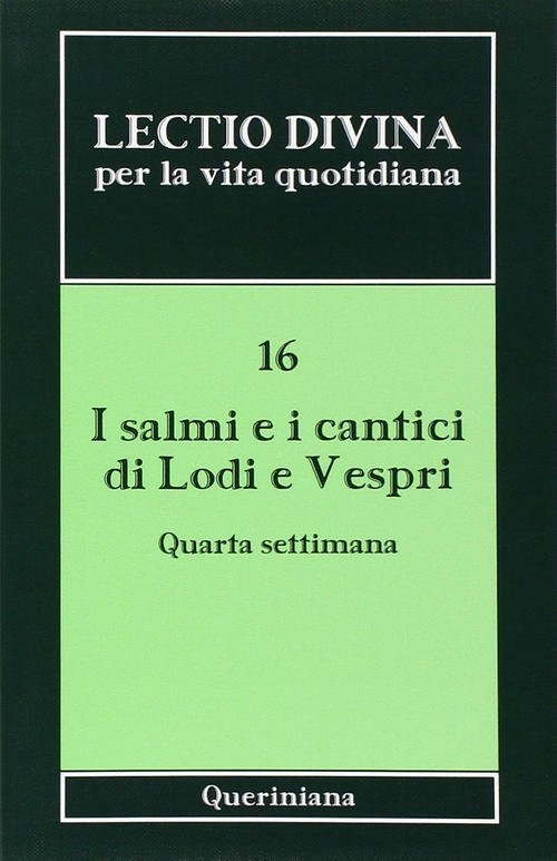 Lectio Divina Per La Vita Quotidiana. Vol. 16: I Salmi …