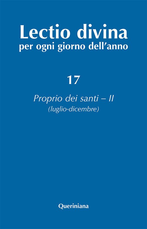 Lectio Divina Per Ogni Giorno Dell'anno. Ediz. Ampliata. Vol. 17: …