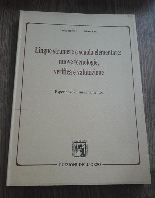 Lingue Straniere E Scuola Elementare. Nuove Tecnologie, Verifica E Valutazione. … | Immagine Gallery 2