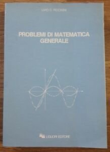Problemi Di Matematica Generale
