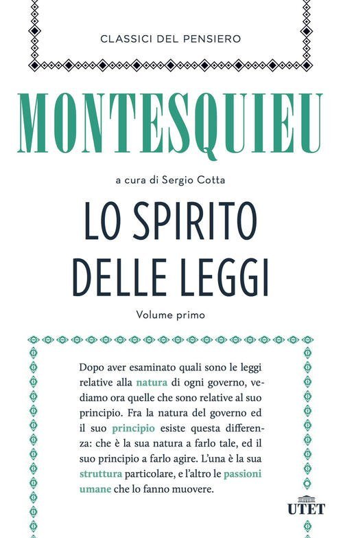 Lo Spirito Delle Leggi | Immagine principale