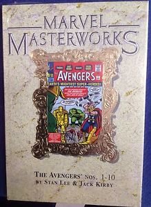 Marvel Masterworks The Avengers 1-10 Stan Lee Jack Kirby