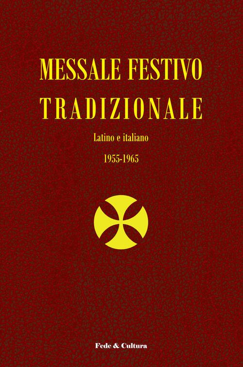 Messale Festivo Tradizionale Fede & Cultura 2022