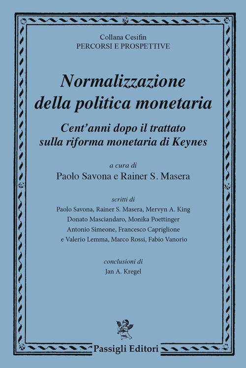Normalizzazione Della Politica Monetaria CentAnni Dopo Il Trattato Sulla Riforma …