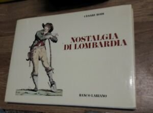Nostalgia Di Lombardia Arte/Illustrati Cesare Rosi Banco Lariano 1976