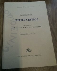 Opera Critica. Vol. 1: Arte, Religione, Filosofia