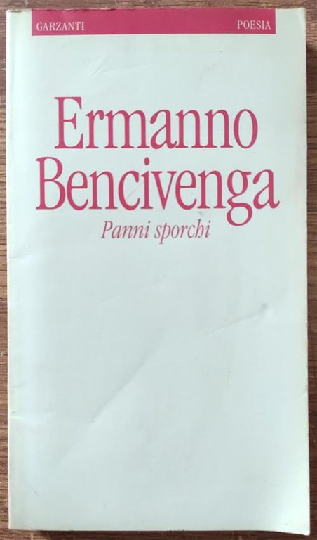 Panni Sporchi. Poesie