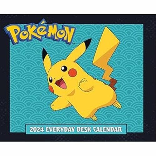Pockemon 2024 Everyday Desk Calendar Danilo Promotions Ltd Danilo 2023