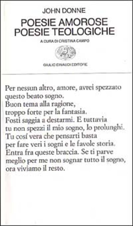 Poesie Amorose. Poesie Teologiche