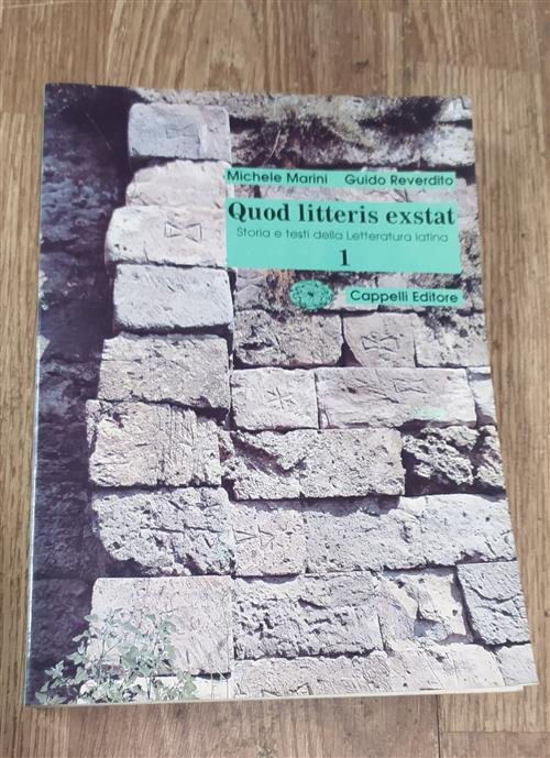 Quod Litteris Exstat. Storia E Testi Della Letteratura Latina | Immagine Gallery 2