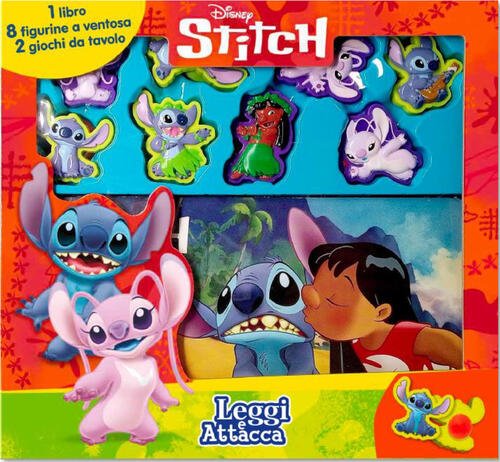 Stitch. Leggi E Attacca. Con 8 Figurine A Ventosa. Con …