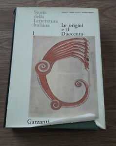 Storia Della Letteratura Italiana I Le Origini E Il Ducento …