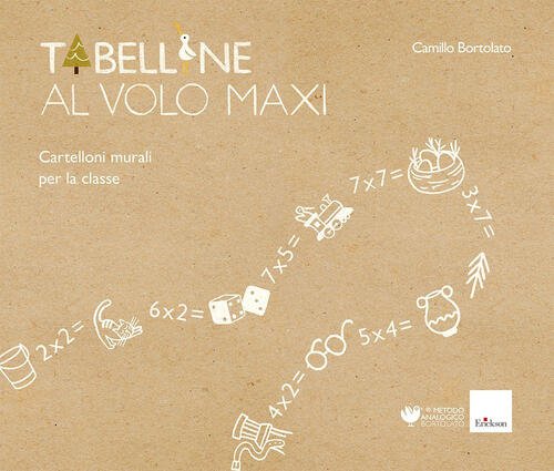 Tabelline Al Volo Maxi. Con 8 Cartelloni Murali