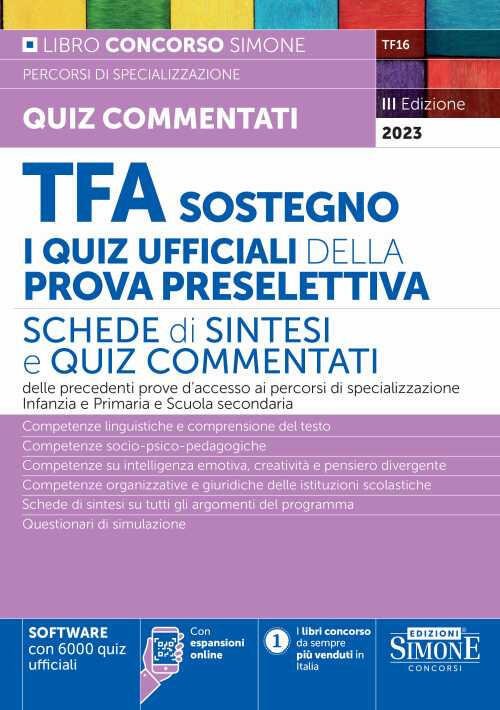 Tfa Sostegno. La Prova Scritta. Quesiti Svolti Per La Prova …
