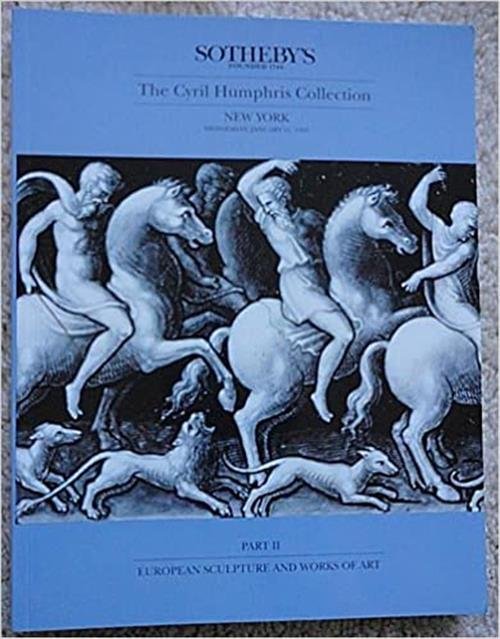 The Cyril Humphris Collection Sotheby's New York - Part Ii … | Immagine principale