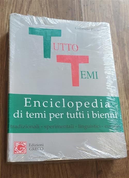 Tutto Temi. Enciclopedia Di Temi Per Tutti I Bienni | Immagine Gallery 2