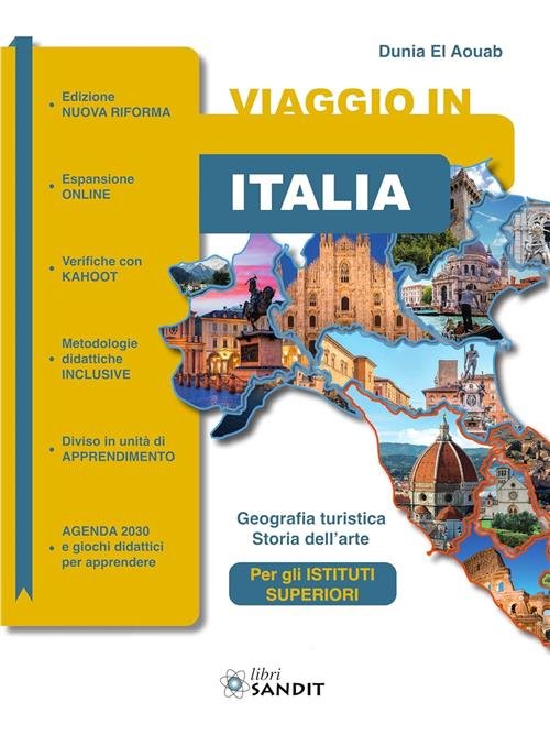 Viaggio In Italia. Geografia Turistica. Storia Dell'arte. E Professionali | Immagine principale